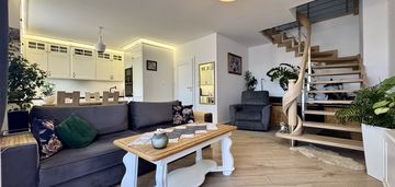 Dwupoziomowe mieszkanie/garaż podziemny/garderoba