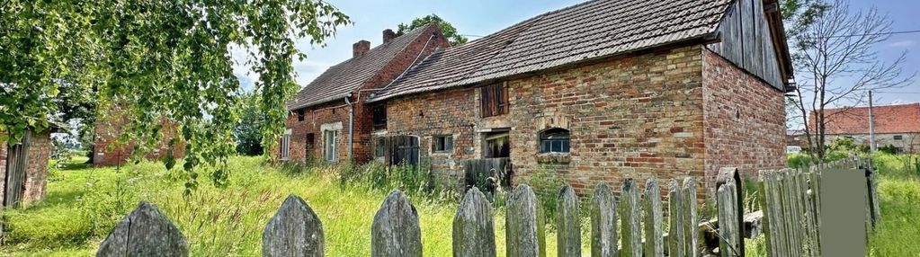 Dom z cegły na sprzedaż wieś duża działka cisza