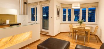 Apartament obok fabryki norblina z tarasem