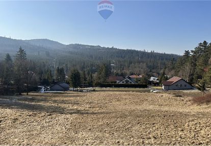 Dwie działki z widokiem na rachowiec beskid śląski