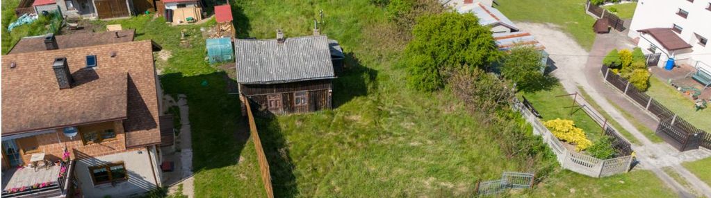 Działka 0,95ha + dom+ stodoła woda prąd długi kąt
