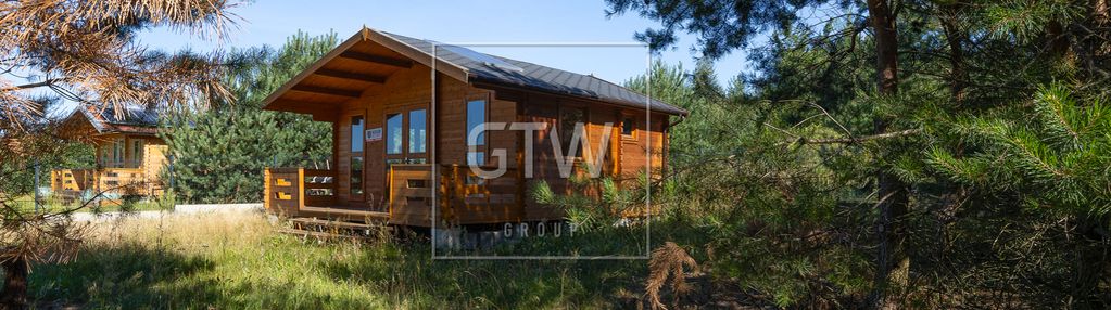 Działka z domkiem w leśnym otoczeniu,wola pniewska