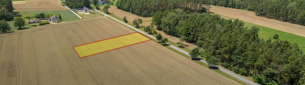 Działka budowlana gaz woda kanalizacja blisko las