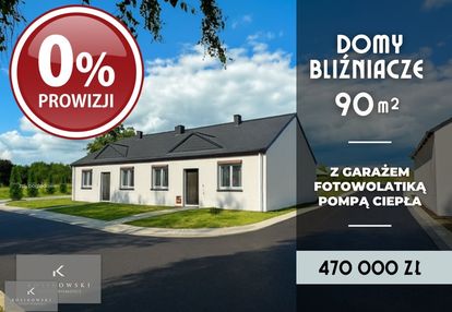 Domy bliźniacze 90m2 pod namysłowem 0% prowizji