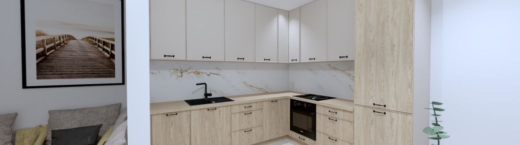 M2 z ogrodem i komórką lokatorską