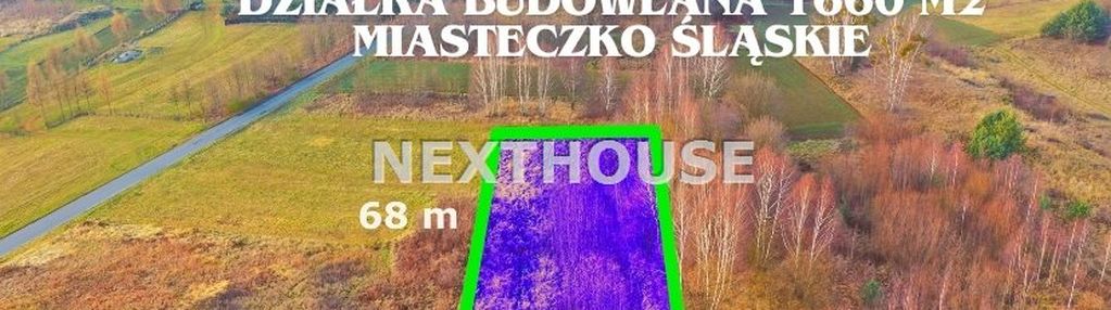 Miasteczko śl działka 1660 m2 z warunkami zabudowy