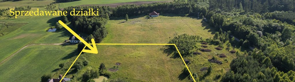 Działka 1820 m2 z warunkami zabudowy pod lasem!