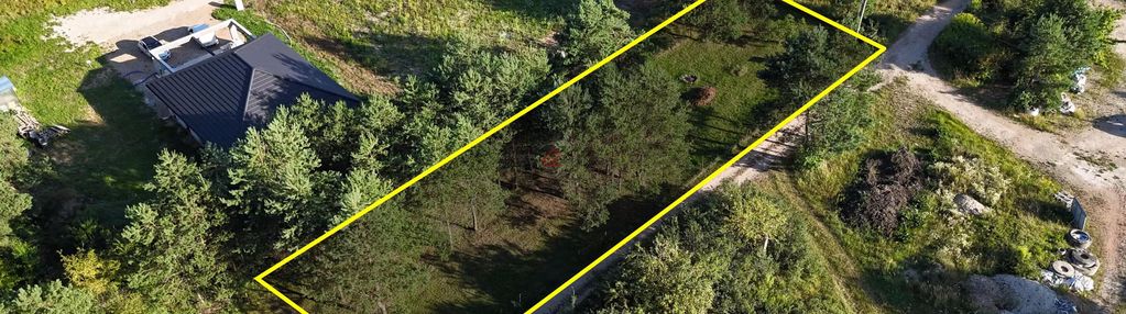 Działka pod lasem 9 arów bilcza gm. morawica