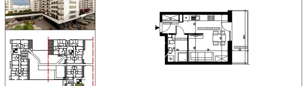 Najtańsza kawalerka z tarasem