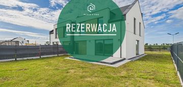 Nowy bliźniak 157 m² z dużym ogrodem