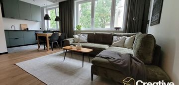 2 pokojowe, nowoczesne mieszkanie w śródmieściu