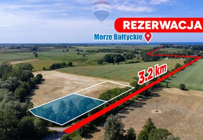 Malownicza działka w kiszkowie, 3 km od morza!