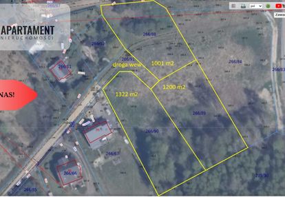 3 działki pod zabudowę jednorodzinną