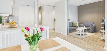 3 pokoje | 2 balkony | klimatyzacja, garaż, cisza