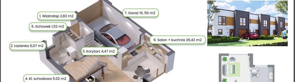 Nowy dom w cenie mieszkania!
