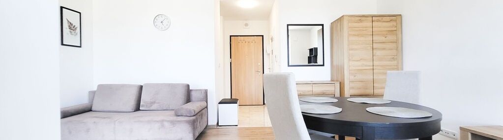 Nowoczesny apartament w budynku z siłownią