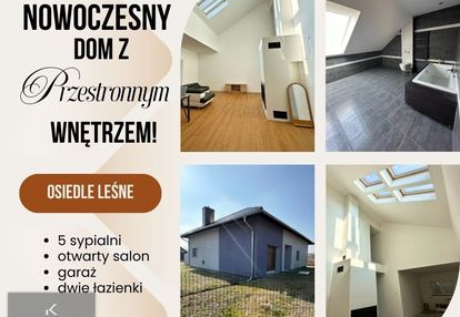 Przestronny dom z nowoczesnym układem w namysłowie