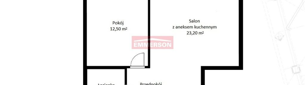 Ukończone 2 pokoje z ogródkiem