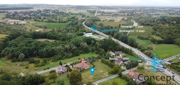 Działka 16,5 ara | część budowlana 11 arów siedlec