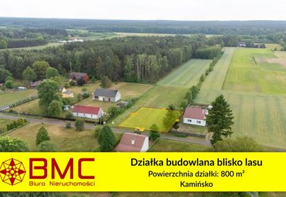 Działka budowlana kamińsko blisko las