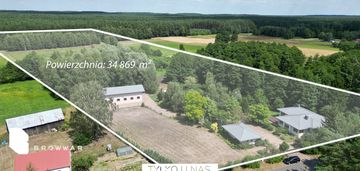 Unikatowa posiadłość dom, stadnina, 2 stawy, las