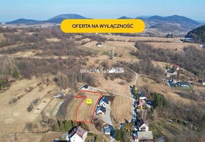 Piękna widokowa działka budowlana 16,63 ara dobra