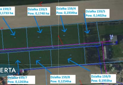Działki budowlane w malowniczej okolicy