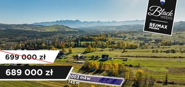 Podhalańska oaza – działka w białce tatrzańskiej