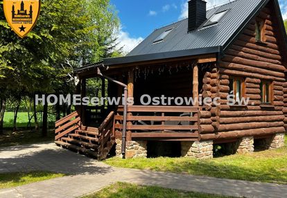 Dom z bali góralski czerwona góra działka 4600 m2