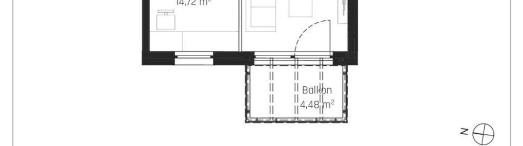 Dwupokojowe mieszkanie w centrum gdańska