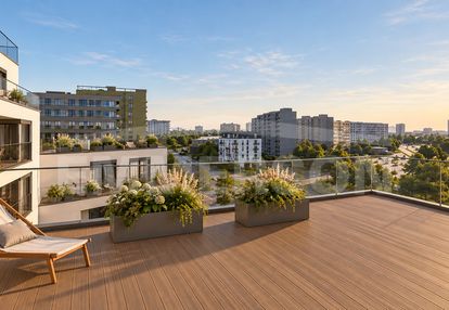 Inwestycyjne z widokowym tarasem 25,80m2