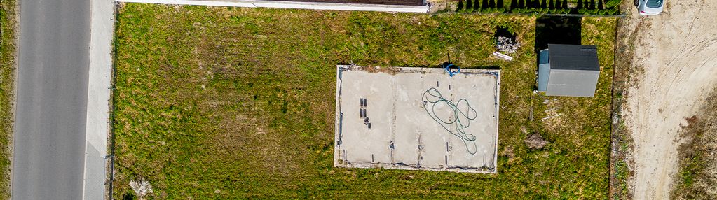 Działka budowlana 700 m² – murzynowo leśne