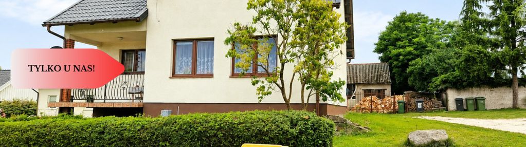 Tylko u nas! dom z dużą działką pod tucholą