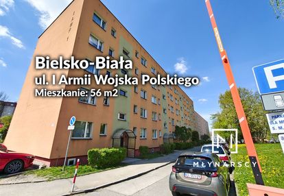 Mieszkanie 3 pokoje 56 m² osiedle wojska polskiego