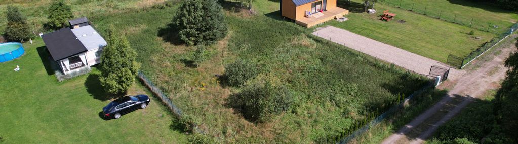 Działka rolna 1184m, białogóra, 2,5 km od plaży