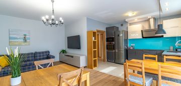 3 pokoje, 2 balkony, nowoczesne, umeblowane