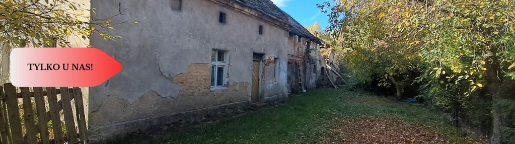 Dom na wsi do remontu z 5,5 ha ziemi.