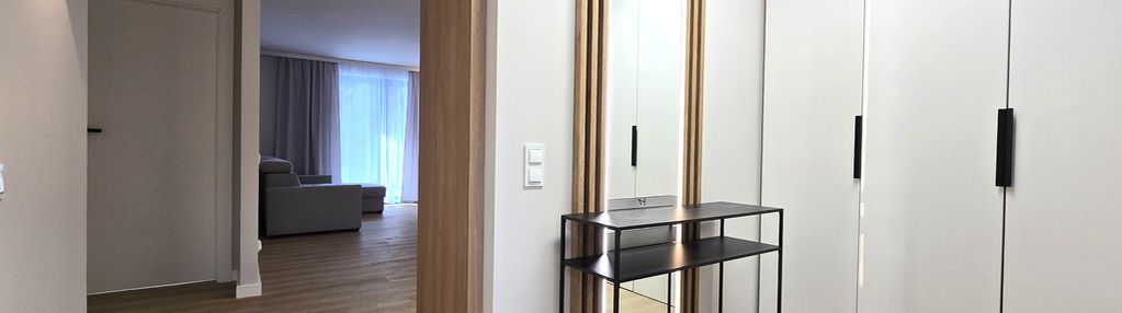 Nowe mieszkanie na wrzosach z ogródkiem 70m2