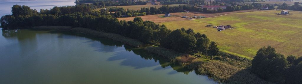 Działka z linią brzegową jez. dąbrowa wielka 615ha