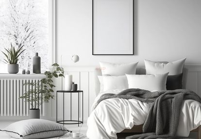 Dom z ogrodem w zielonej okolicy oporowa