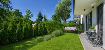 3 pokoje nowe bud. ogródek centrum garaż klima
