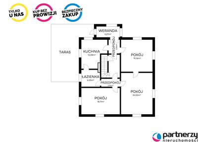 Mieszkanie z potencjałem w oliwie z tarasem !