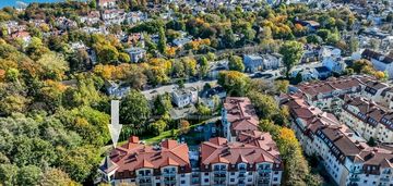 Wynajem sopot górny, 3 pok, balkon, garaż, winda