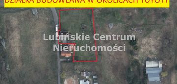Działka w okolicach salonu toyota - lubin