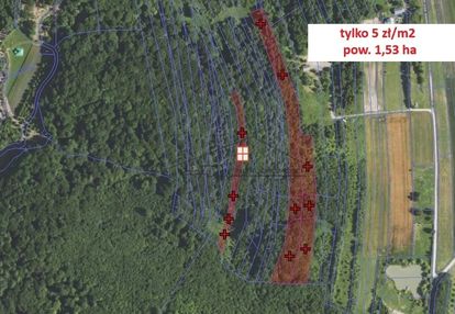 Ujkowice, działka rolno-leśna