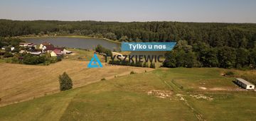 Działka nad jeziorem w okuninie