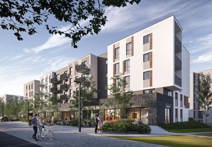 Nowoczesne osiedle, trzypokojowe mieszkanie