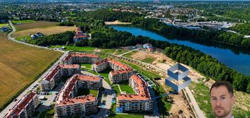 Nowoczesne 2 pokoje z dwoma balkonami. kajkowo
