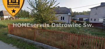 Dom murowany 56 m2 2 pokoje na działce 5400 m2