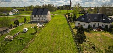 Dwie działki, warunki zabudowy; 40 km od warszawy